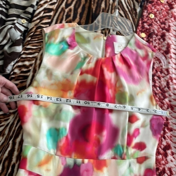NWT Kate Spade WATERCOLOR Bowden Dress SIZE 6 $398 new with tags NWT - Picture 7 of 16
